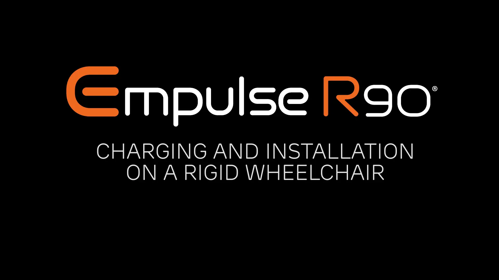 Empulse R90 - Rigid Wheelchair Installation