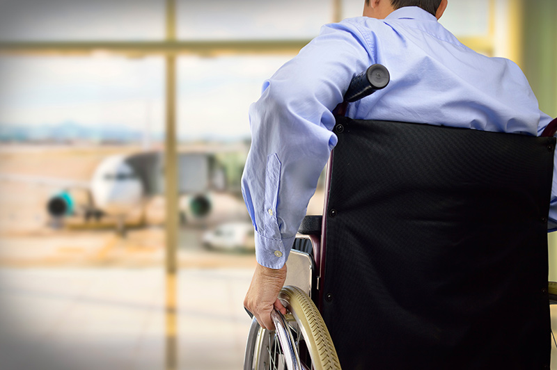 Flying with a wheelchair presents its own set of challenges