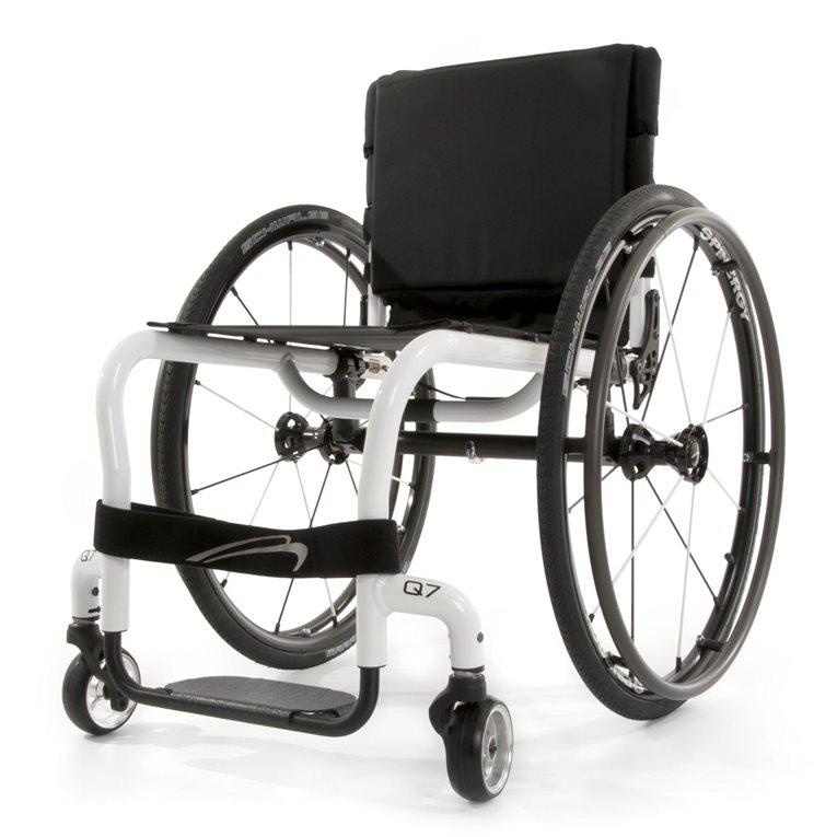 Quickie Q7 Manual Rigid Wheelchair w/ Ride Designs Corbac A